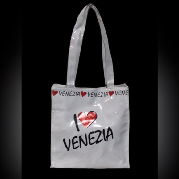 ACCESSORI‎ & CO “I Love Venezia” (Venice) Tote Bag, PVC - Picture 1 of 12